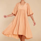 Sweet Interlude Apricot High-Low Dress - qrack theme