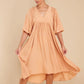 Sweet Interlude Apricot High-Low Dress - qrack theme