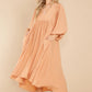 Sweet Interlude Apricot High-Low Dress - qrack theme