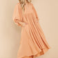 Sweet Interlude Apricot High-Low Dress - qrack theme