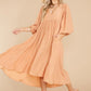 Sweet Interlude Apricot High-Low Dress - qrack theme