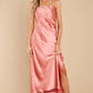 Special Treatment Coral Maxi Dress - qrack theme