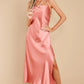 Special Treatment Coral Maxi Dress - qrack theme