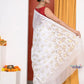 PREMIUM! White Jamdhani Cotton Saree With Beautiful Pallu* - qrack theme